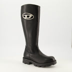 Image of the Diesel D-Hammer Boots for Women - Fall-Winter 2025 - Three-quarter front right view