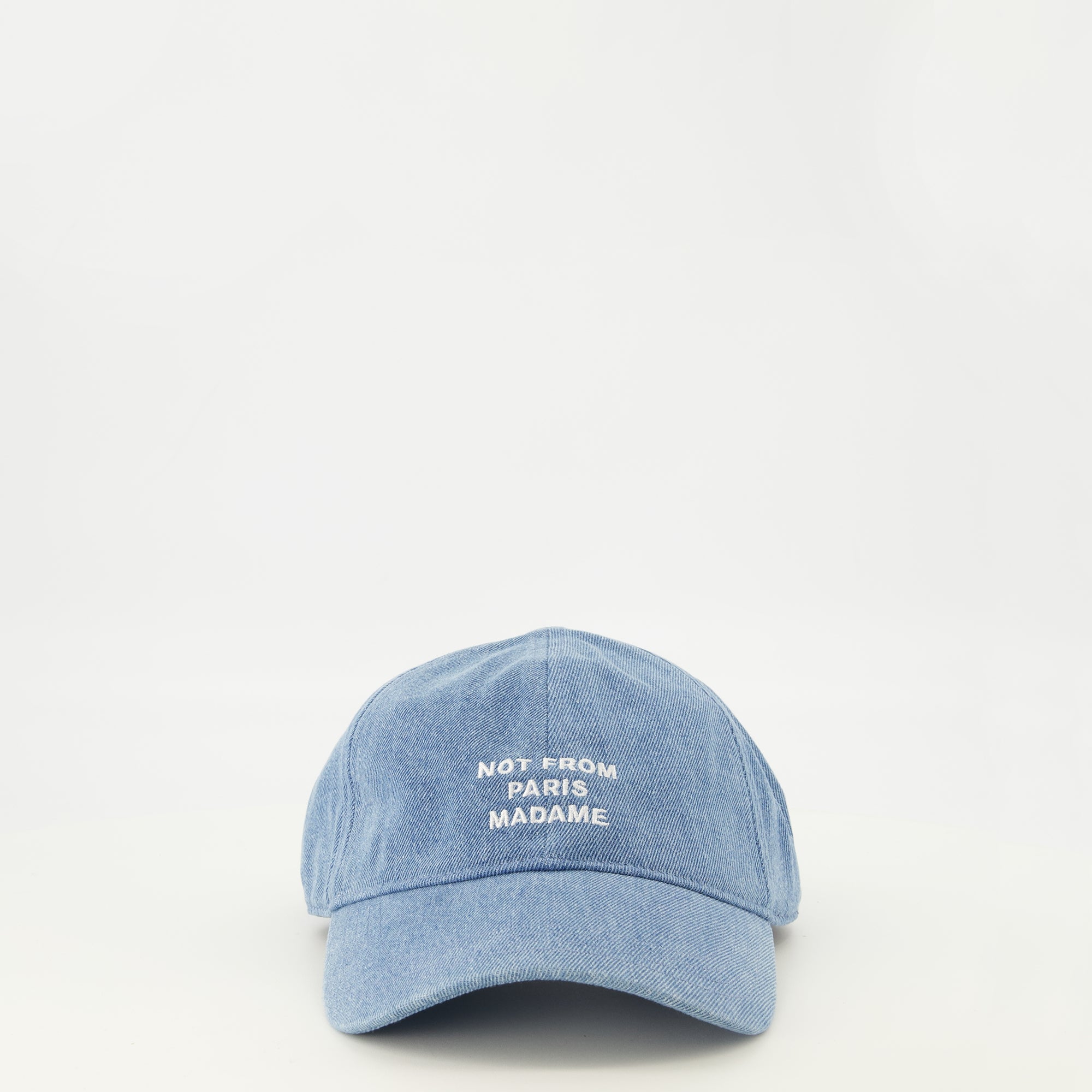 Chapeaux, casquettes et bonnets Blaue Denim Slogan Cap Drole De Monsieur Bleu Homme