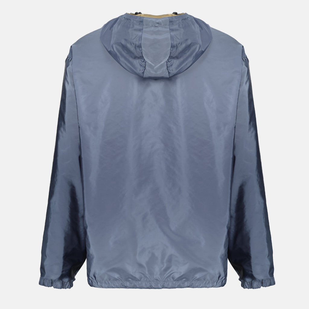 Vestes Casaco Reversível em Re-Nylon Castanho Prada Beige Homme