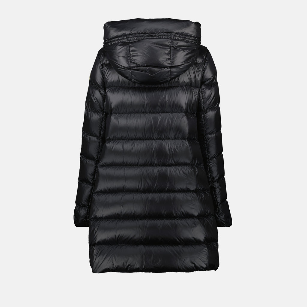 Bild des mittellangen Daunenjacke Suyenne von Moncler für Damen - Herbst-Winter Saison 2025 - Rückansicht