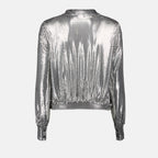 Jackets Bomber argenté Rabanne Silver Femme