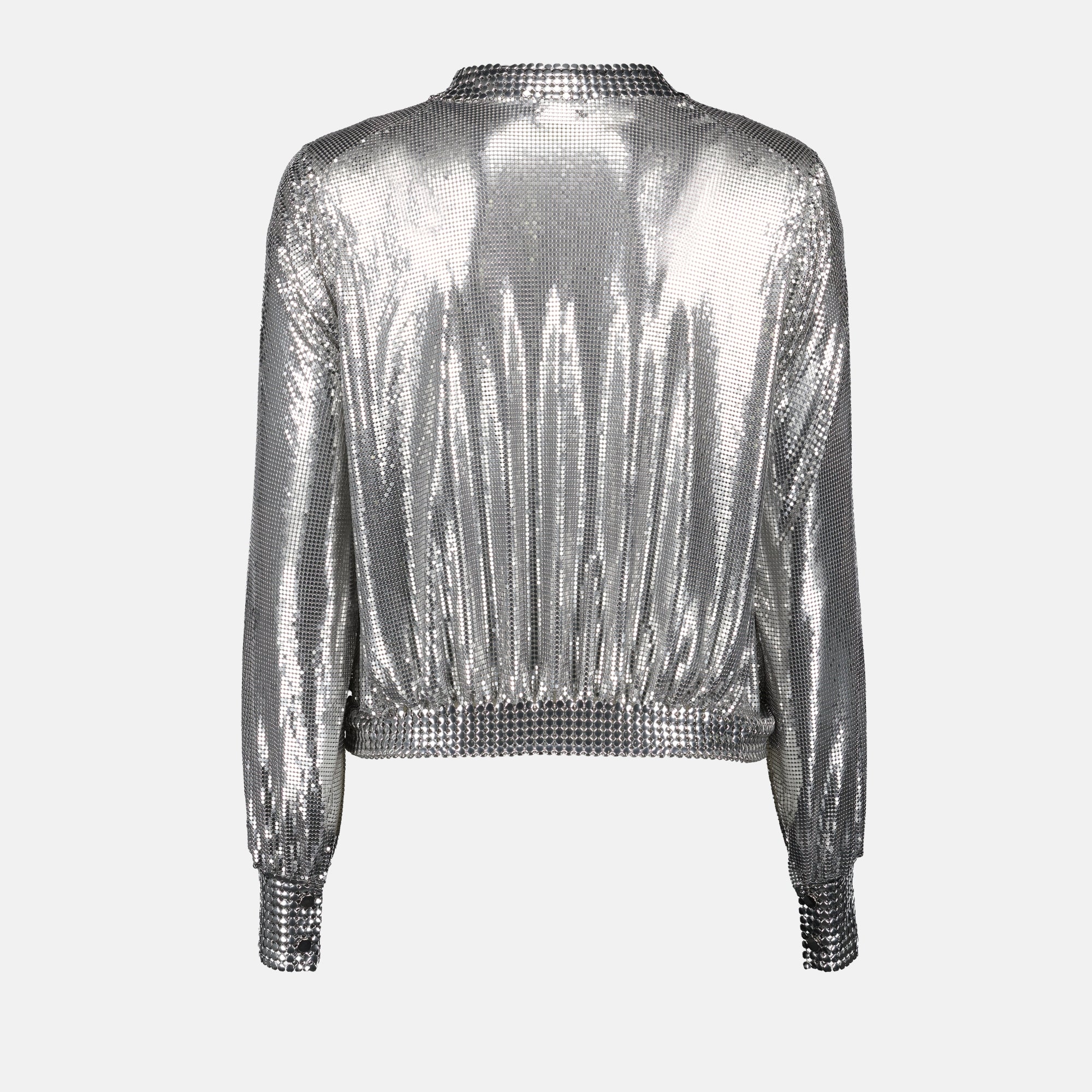 Jackets Bomber argenté Rabanne Silver Femme
