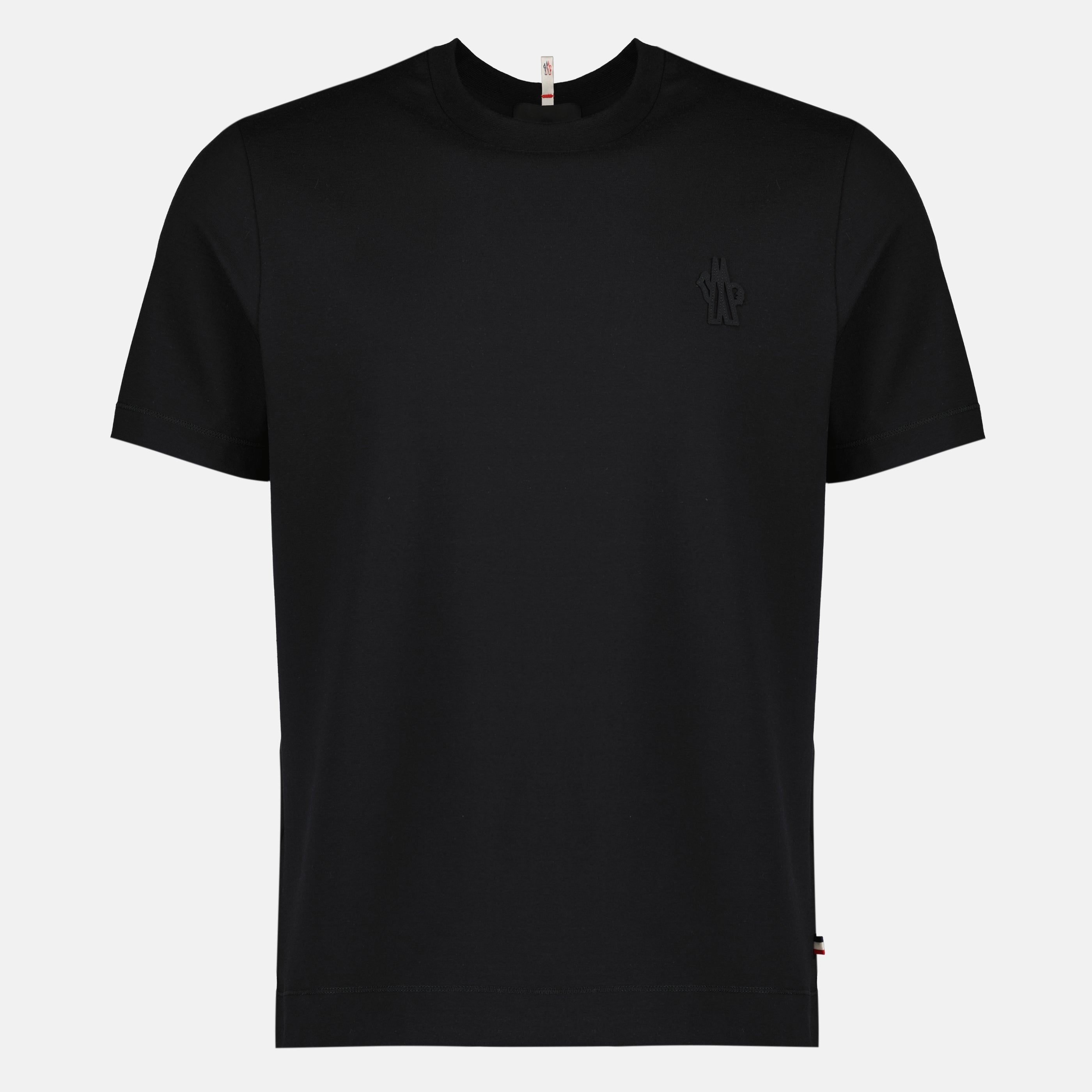 T-shirts Conjunto de três t-shirts de algodão em preto, bege e caqui Moncler Grenoble Multicolore Homme