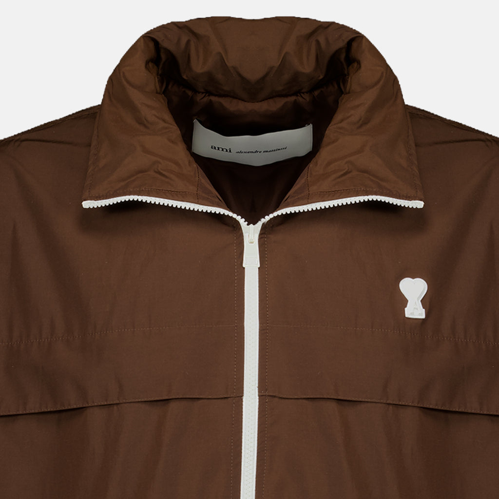 Vestes Brown Windbreaker Ami PARIS Marron Homme