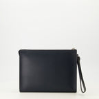 Imagen del artículo Pochette Squared FF azul marino de la marca Fendi para Hombre - Temporada Primavera-Verano 2026 - Vista Trasera