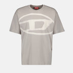Immagine della maglietta T-Boxt-Bleach di Diesel per Uomo - Stagione Autunno-Inverno 2025 - Vista Frontale