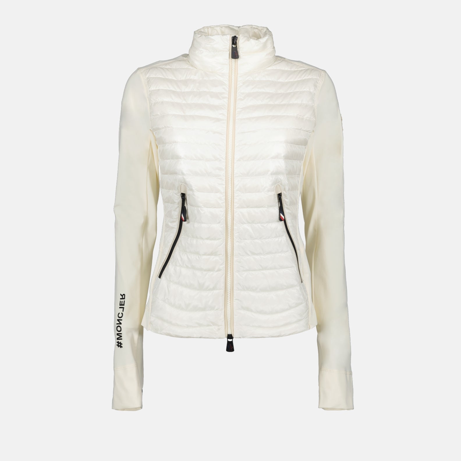 Vestes Veste bi-matière Moncler Grenoble Blanc Femme