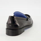 Mocassins Mocassins en cuir Versace Noir Homme