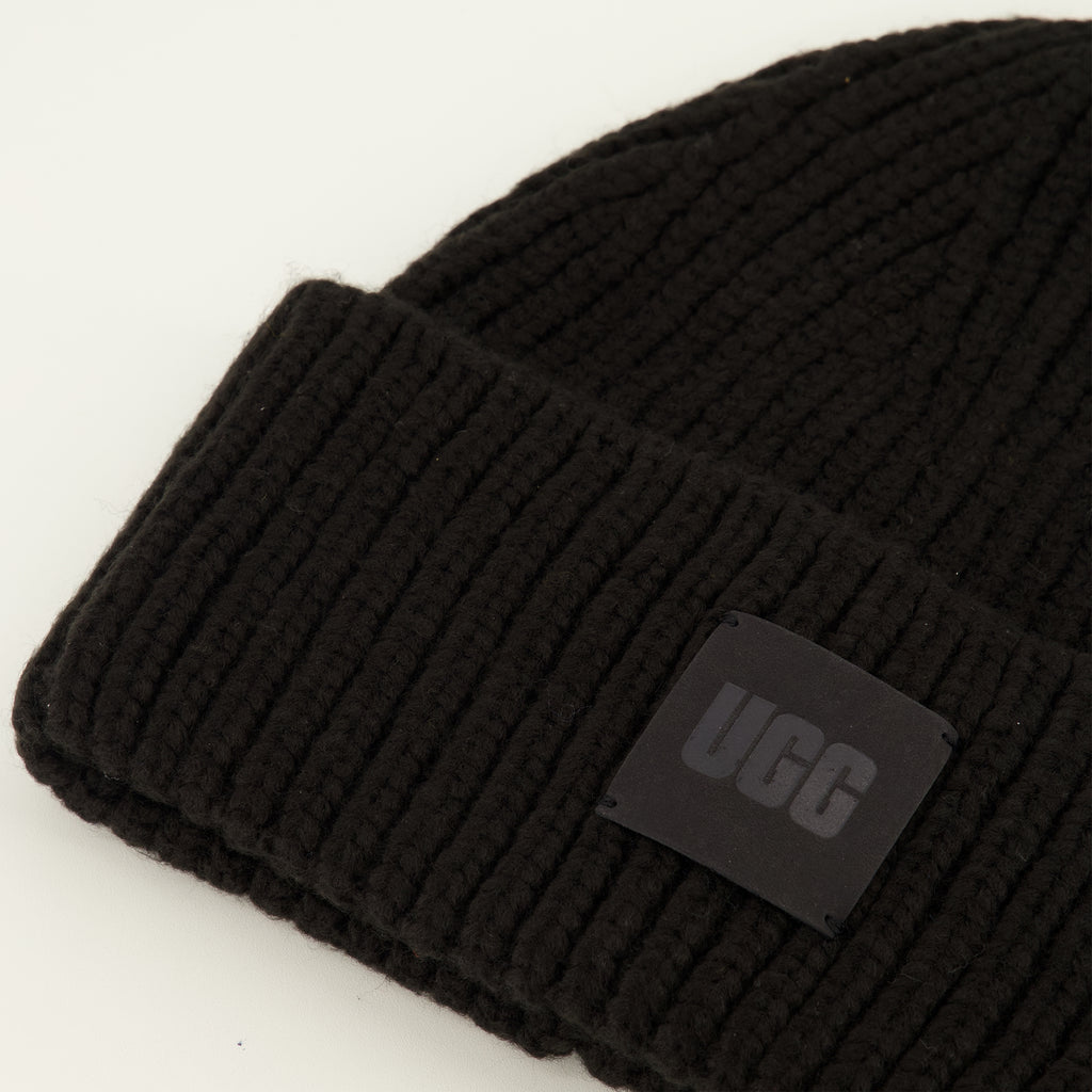 Chapeaux, casquettes et bonnets Bonnet en maille noir Ugg Noir Unisexe