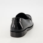 Mocassins Mocassins em Couro Verniz Saint Laurent Preto Homme