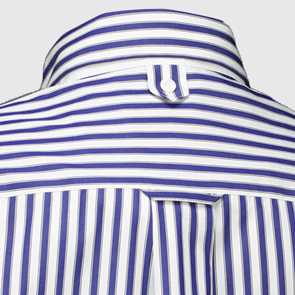 Chemises Oversized Striped Shirt Ami PARIS Bleu foncé Unisexe