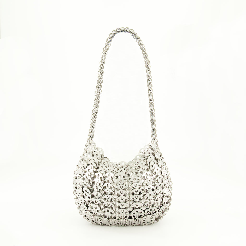 Sacs à main et épaule Sac iconic 1969 Moon Rabanne Argenté Femme