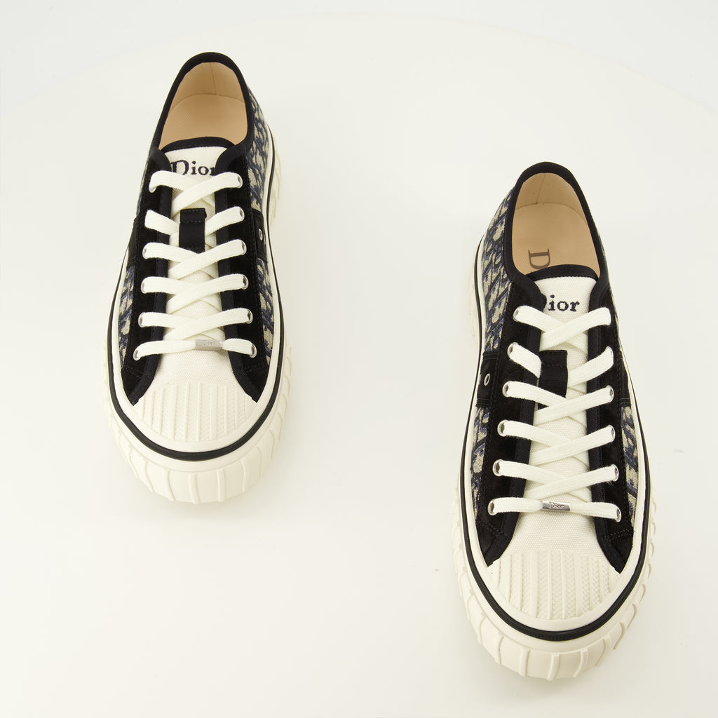 Baskets Sapatilhas Hooper Low Top Azul Marinho Dior Bleu foncé Homme