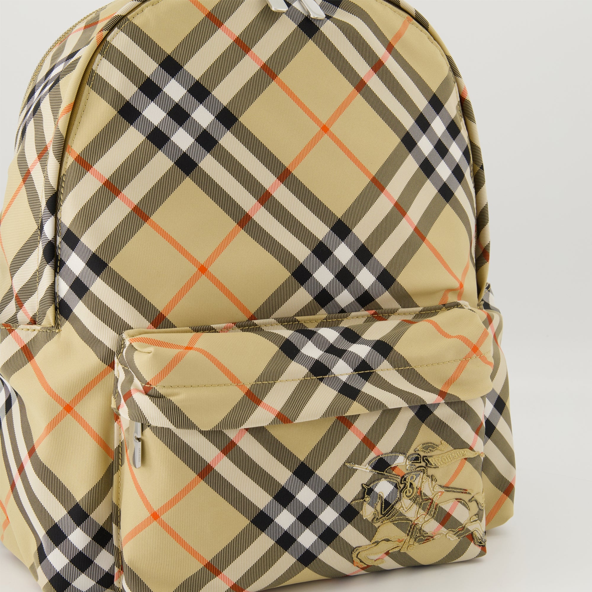 Backpacks Small Check Backpack Burberry Beige Homme