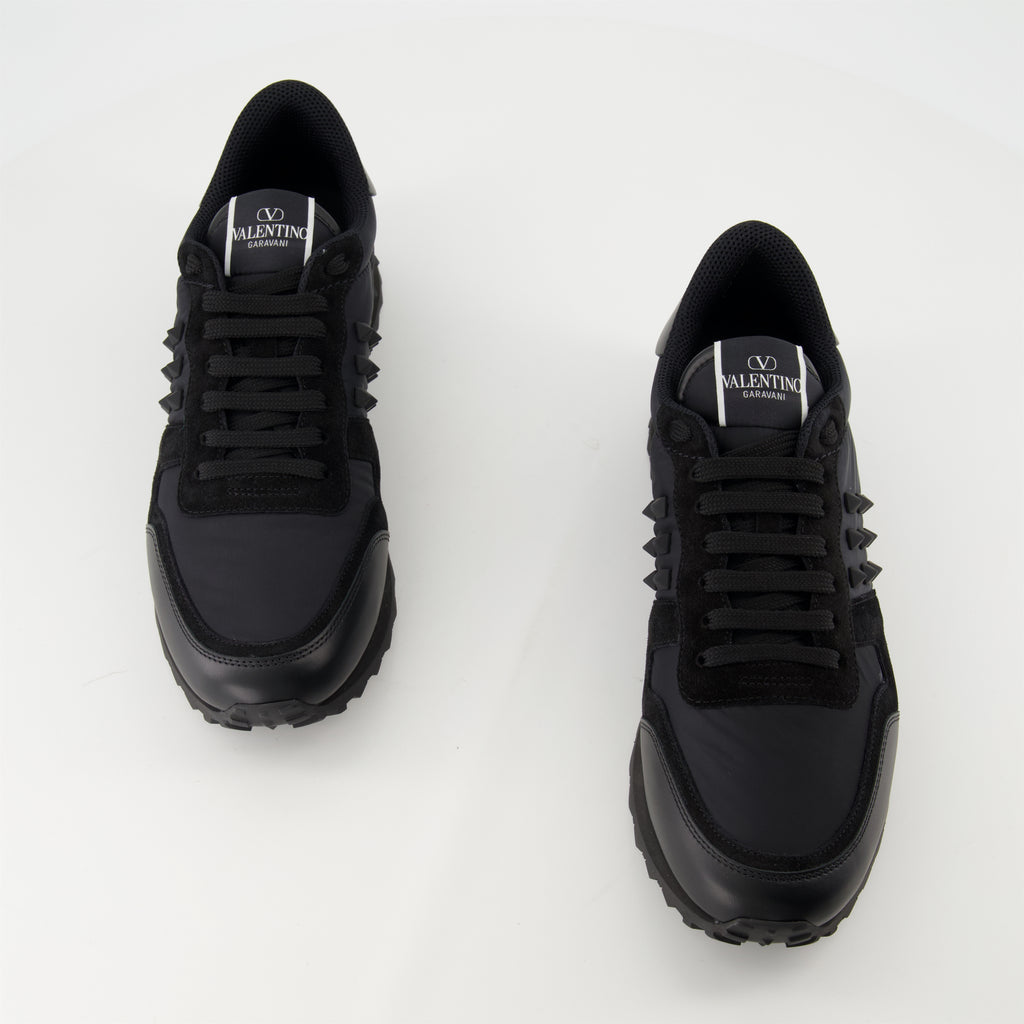 Sneaker Baskets Rockrunner Valentino Garavani Schwarz Homme