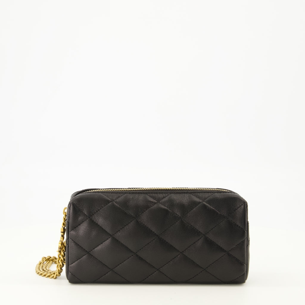 Imagen del artículo Pochette Bijou Cassandre negra de la marca Saint Laurent para Mujer - Temporada Primavera-Verano 2026 - Vista Frontal