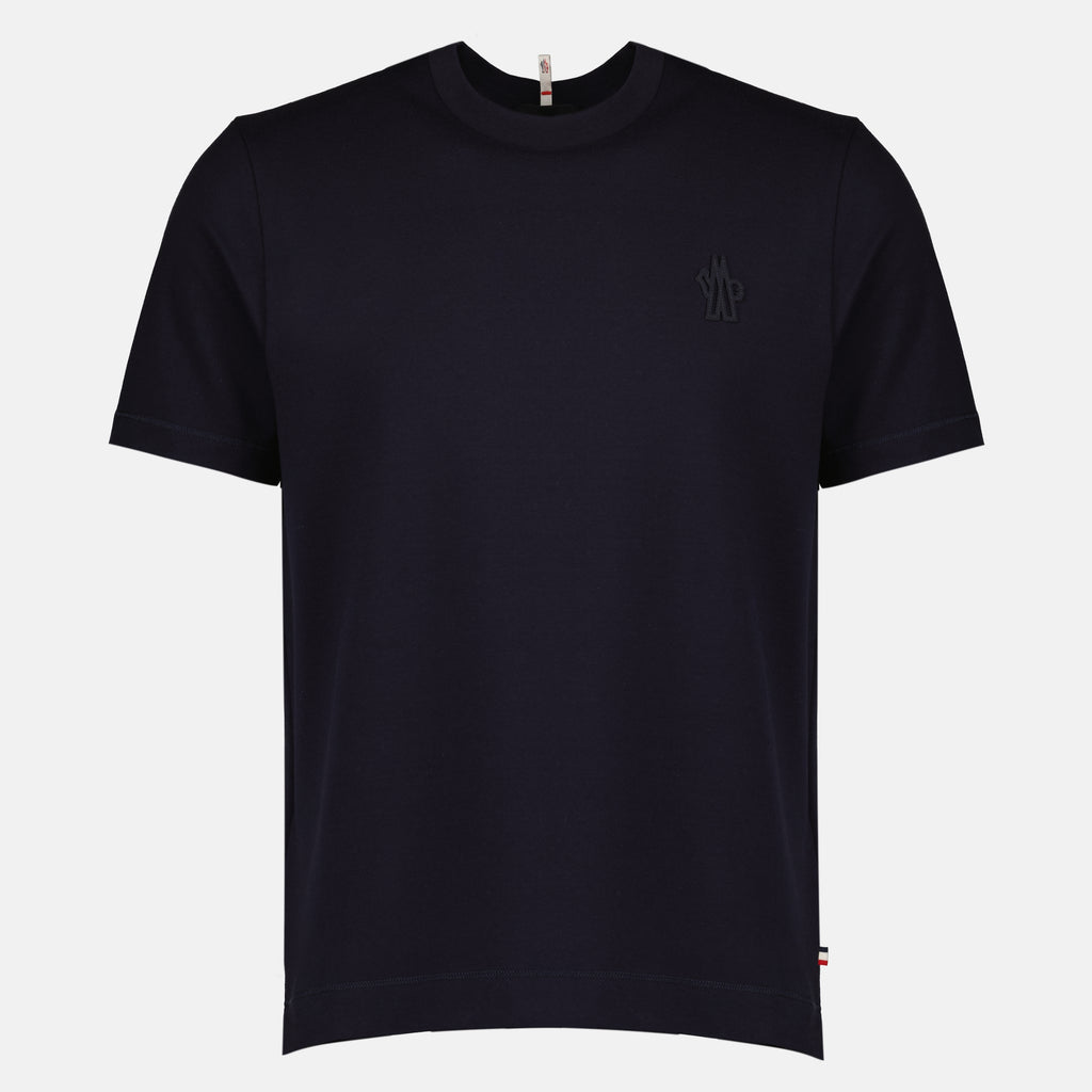 T-shirts Conjunto de três t-shirts de algodão em preto, cinza e branco Moncler Grenoble Multicolore Homme