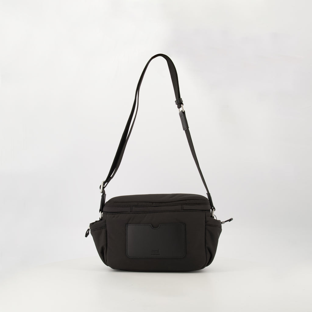 Sacs bandoulière Sac Messenger Ami de coeur Ami PARIS Noir Unisexe