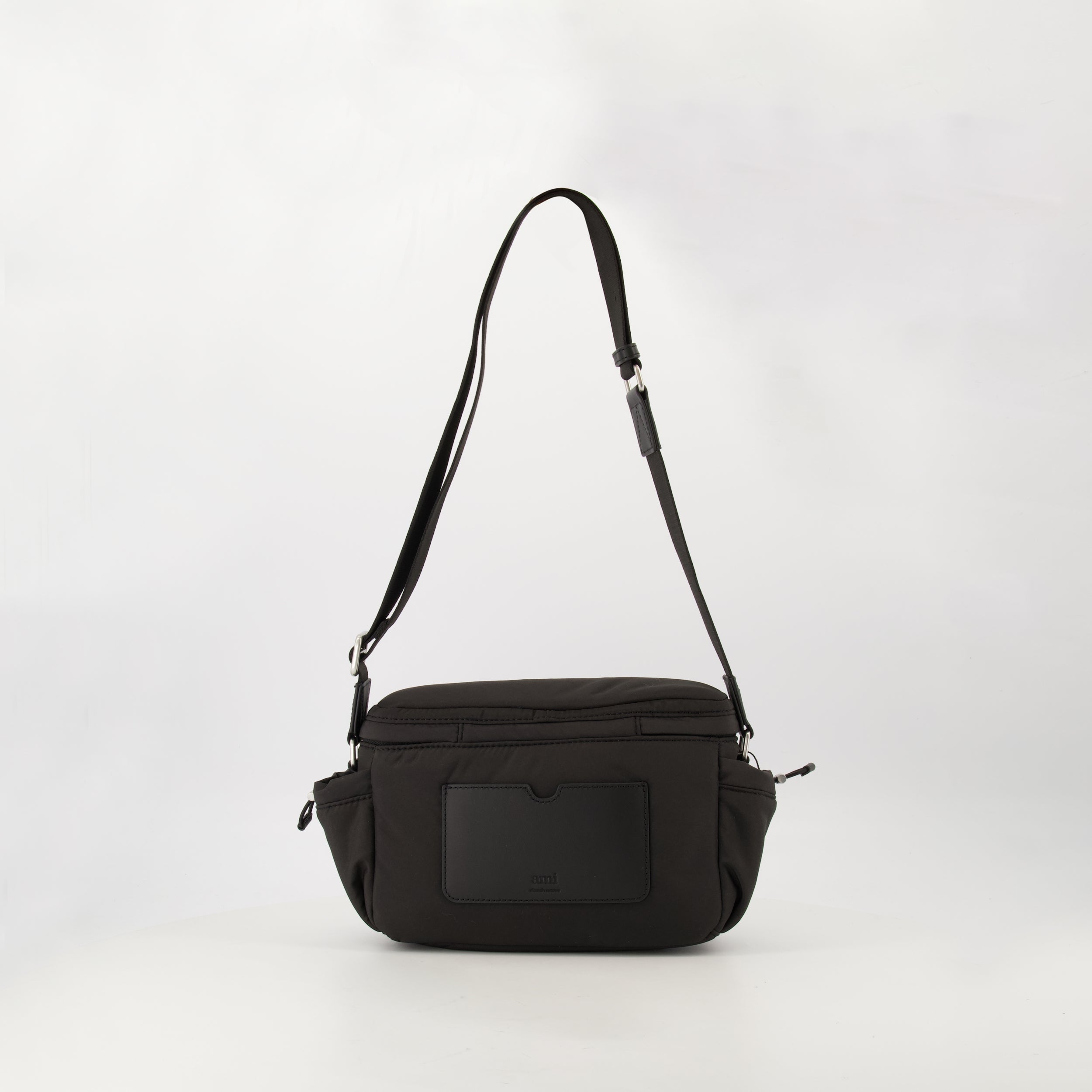 Sacs bandoulière Sac Messenger Ami de coeur Ami PARIS Noir Unisexe