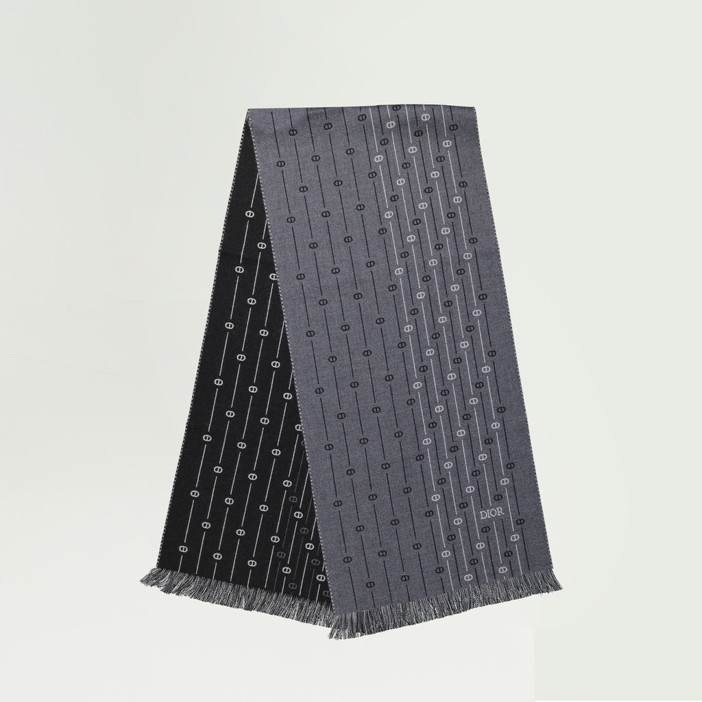 Écharpes, foulards et gants Écharpe CD Icon Dior Gris Homme