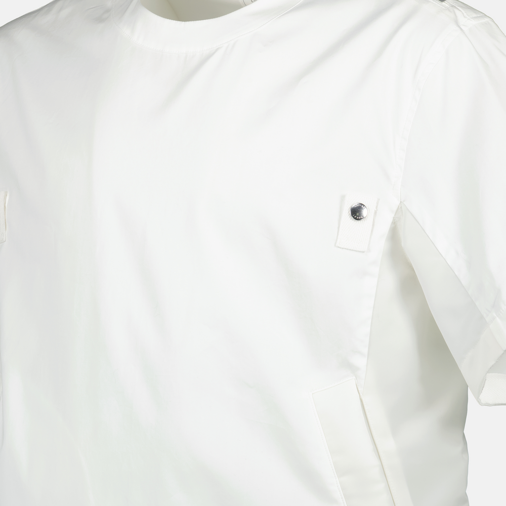 ニットウェア ジャージーTシャツ Sacai 白 Homme