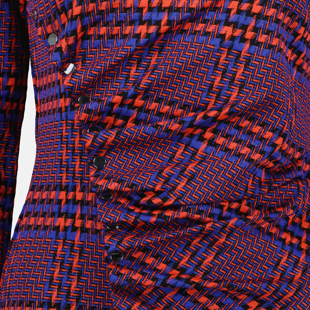 Tops Top drapé à carreaux Rabanne Violet Femme