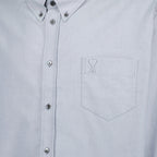 Camisas Camisa Curta Oversized Ami PARIS Cinza Unissex