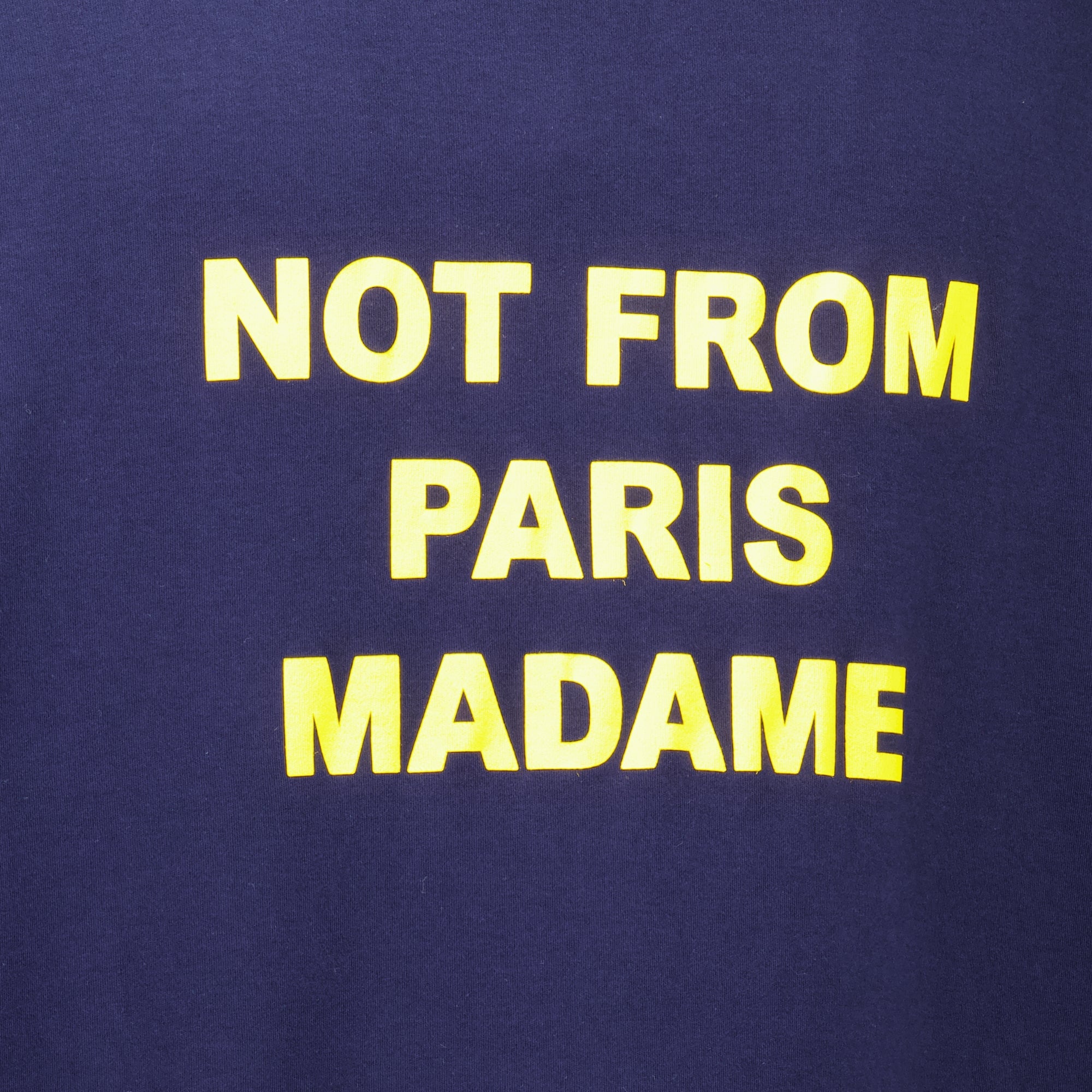 T-shirts ネイビーブルー スローガン Tシャツ Drole De Monsieur Bleu foncé Homme