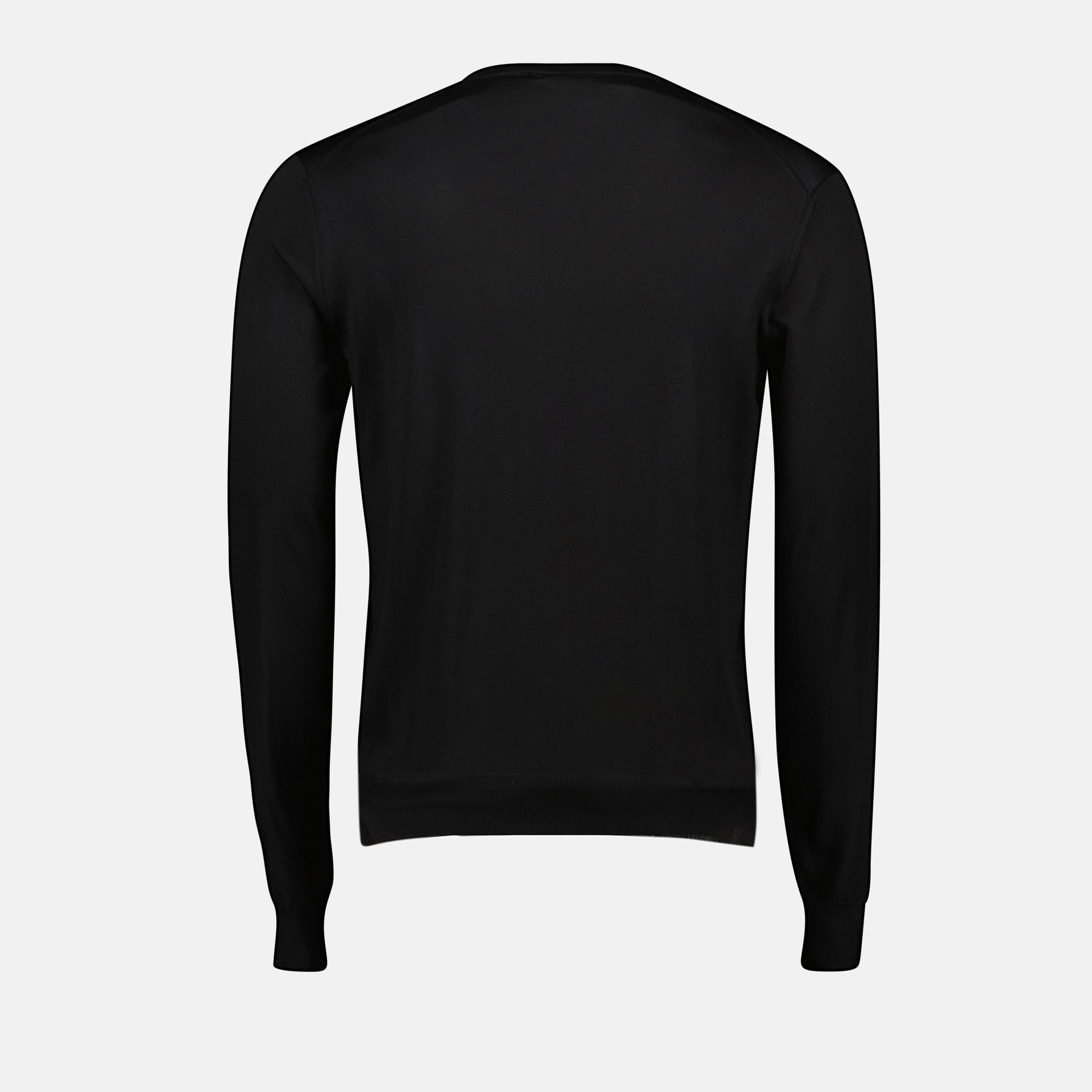 Maille Pull en soie Prada Noir Homme