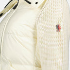Image de l'article Cardigan zippé en laine blanc de la marque Moncler Grenoble pour Femme - Saison Automne-Hiver 2025 - Vue détaillée_1