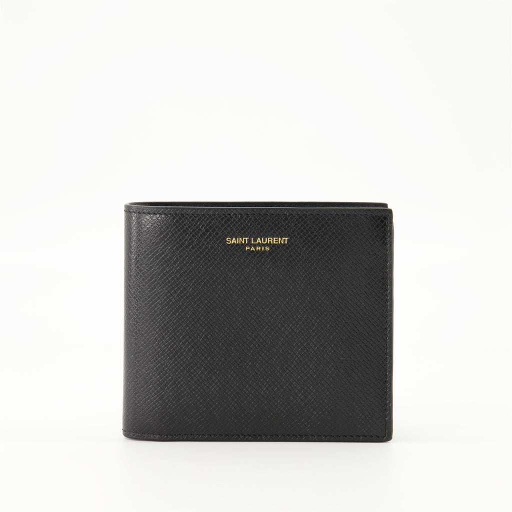 Petite maroquinerie Portefeuilles East/West Saint Laurent Noir Homme