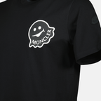 Camisetas T-shirt noir à logo Moncler Preto Homme