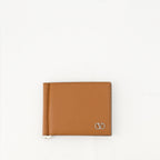 Pequeños artículos de cuero Cartera VLogo Valentino Garavani Marrón Homme