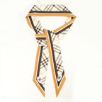 Écharpes, foulards et gants Check Knight Seidenschal Burberry Beige Unisexe