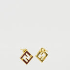 Image de l'article Boucles d'oreilles Forver bordeaux de la marque Fendi pour Femme - Saison Printemps-Été 2026 - Vue détaillée_3