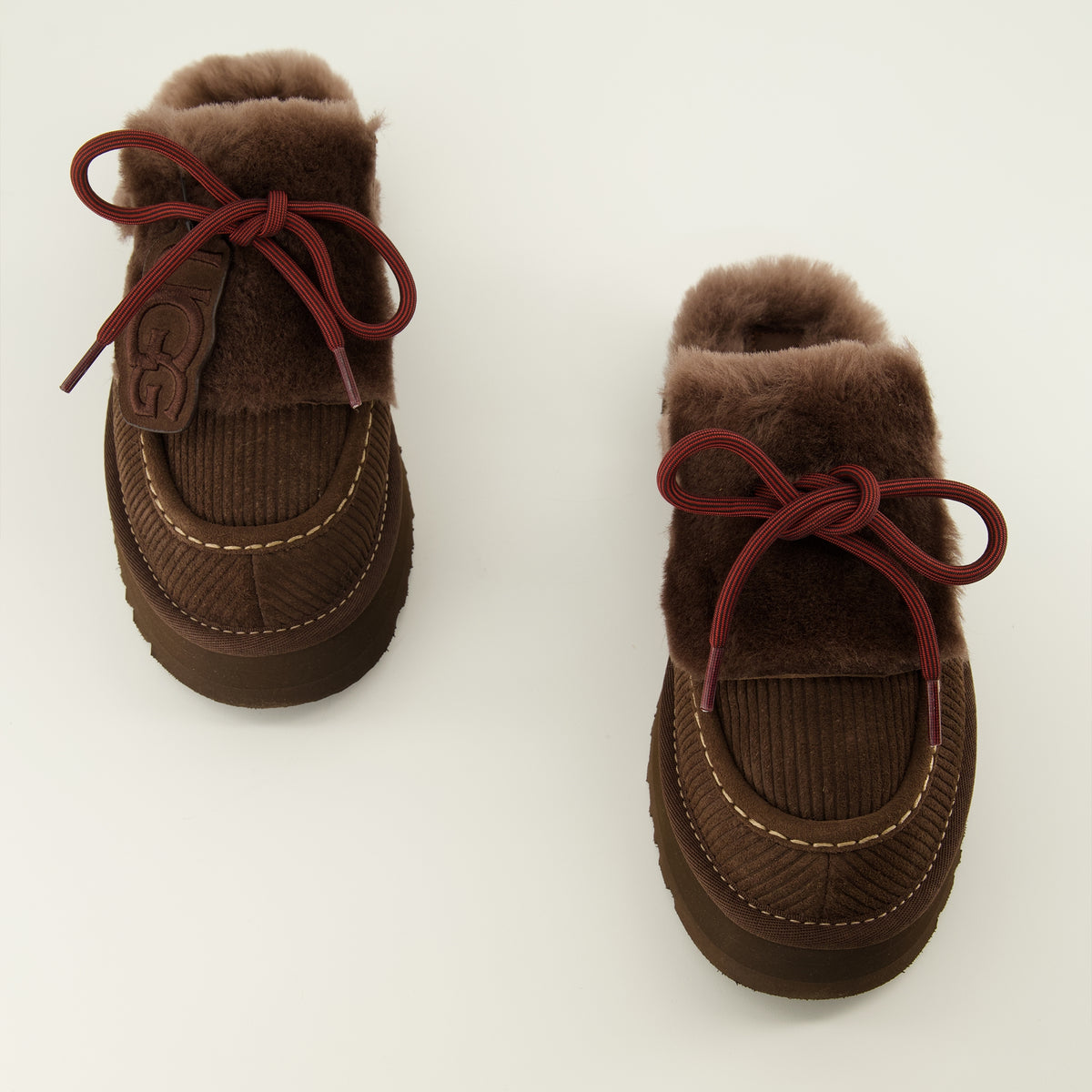 Chaussures ouvertes Mules Disquette Heritage marron Ugg Marron Femme