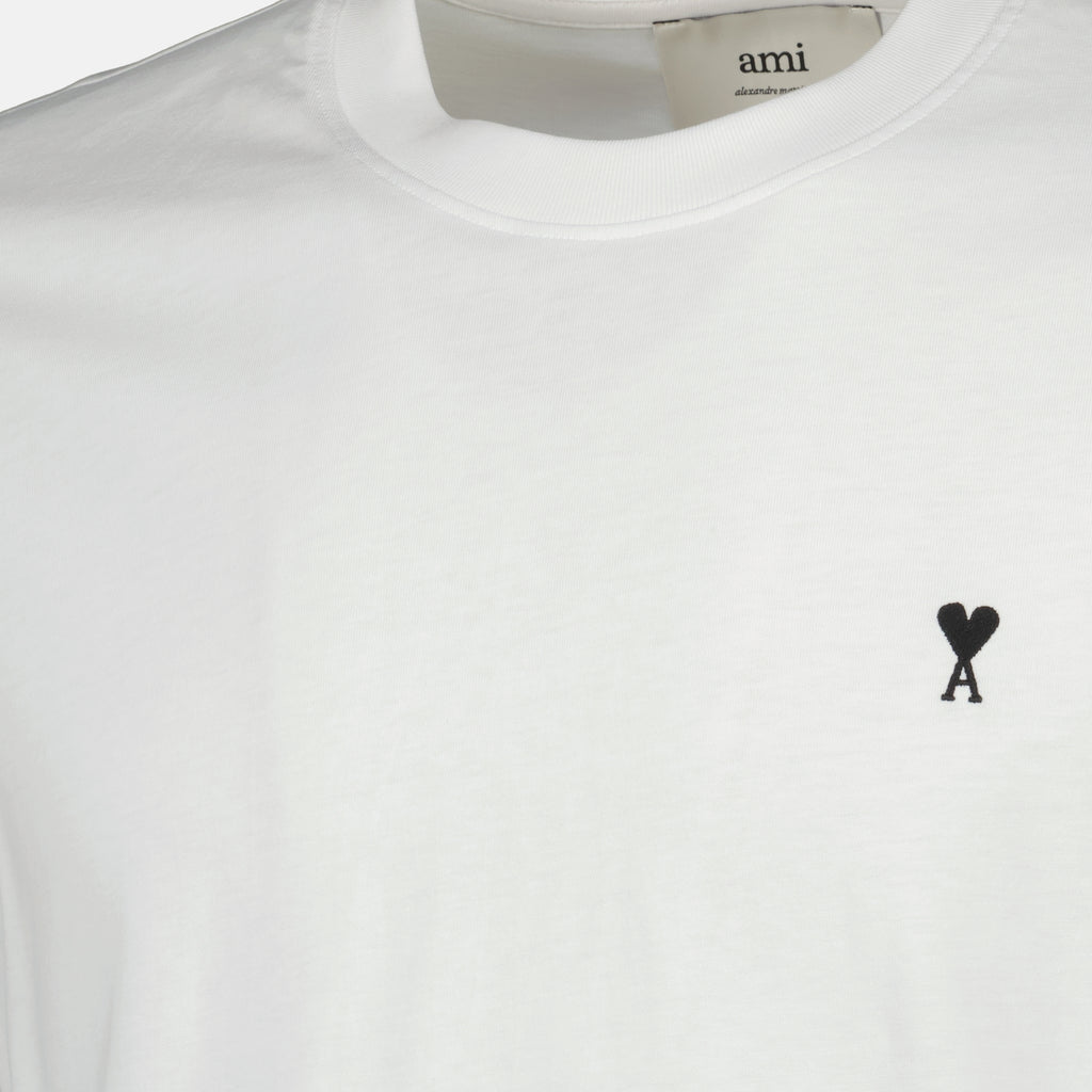Imagen de la camiseta Ami de coeur de la marca Ami PARIS para Hombre - Temporada Otoño-Invierno 2025 - Vista Detallada_3