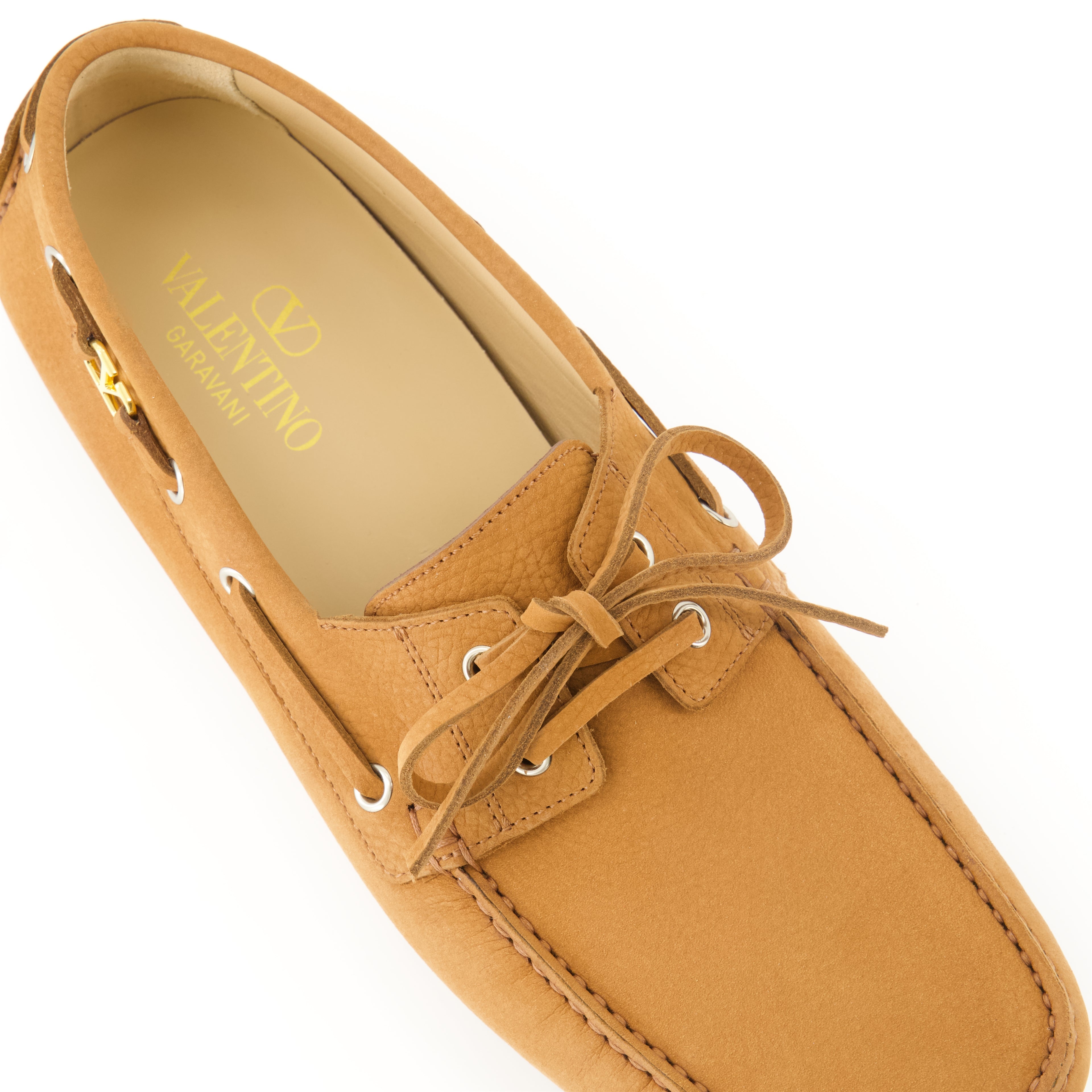 Loafer Driver Loafers Valentino Garavani Braun Homme