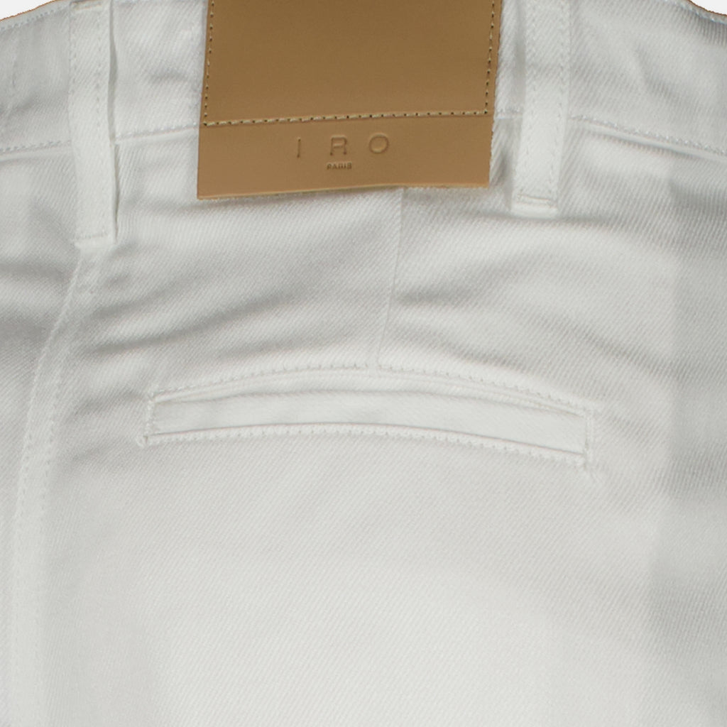 Pantalons Pantalon large fluide blanc Iro Blanc Femme