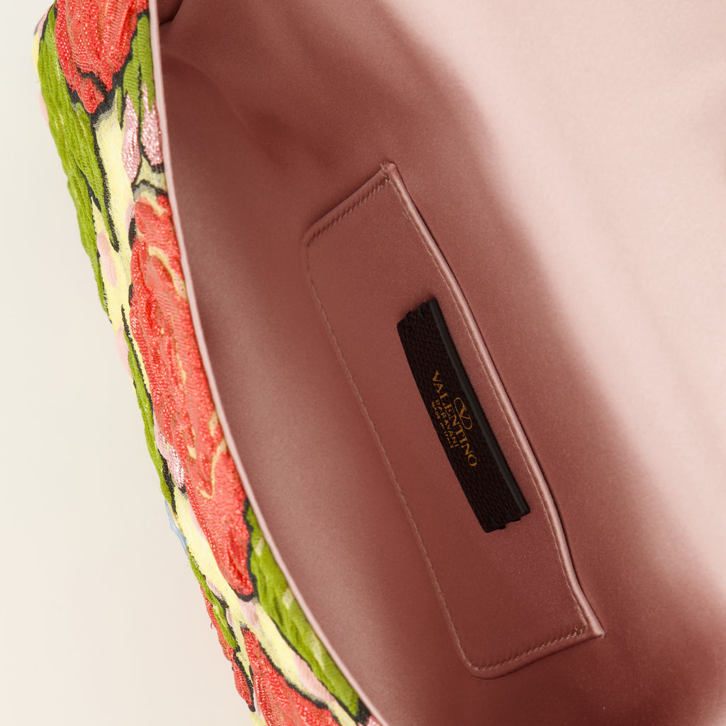 Sacs à main et épaule Pequena Mala Devain Rosa Impressa Valentino Garavani Rouge Femme