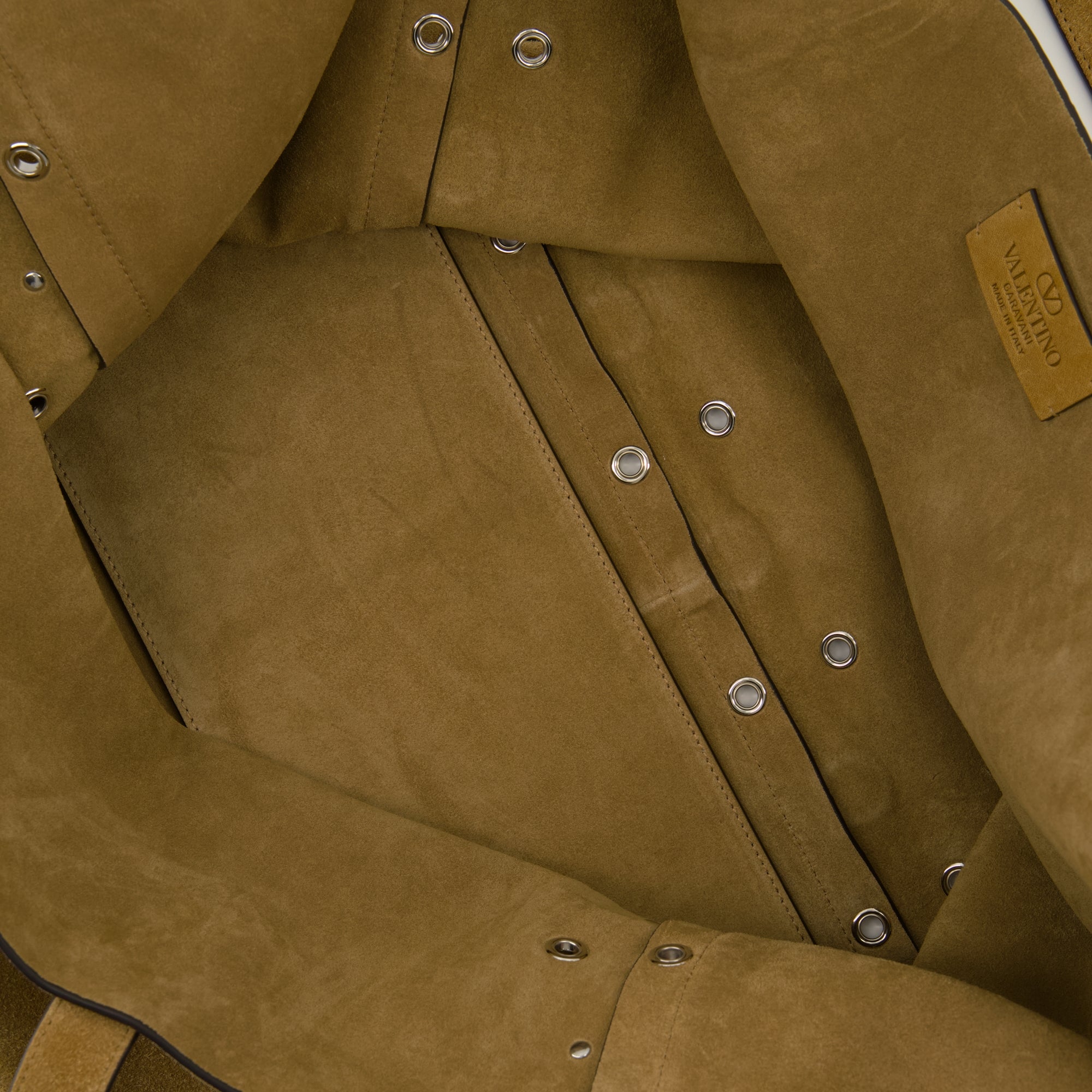 Sacs cabas Grand sac cabas Nellcôte en daim Valentino Garavani Beige Homme