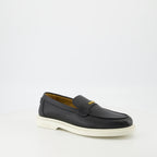 포멀 슈즈 가죽 로퍼 Versace 검은색 Homme