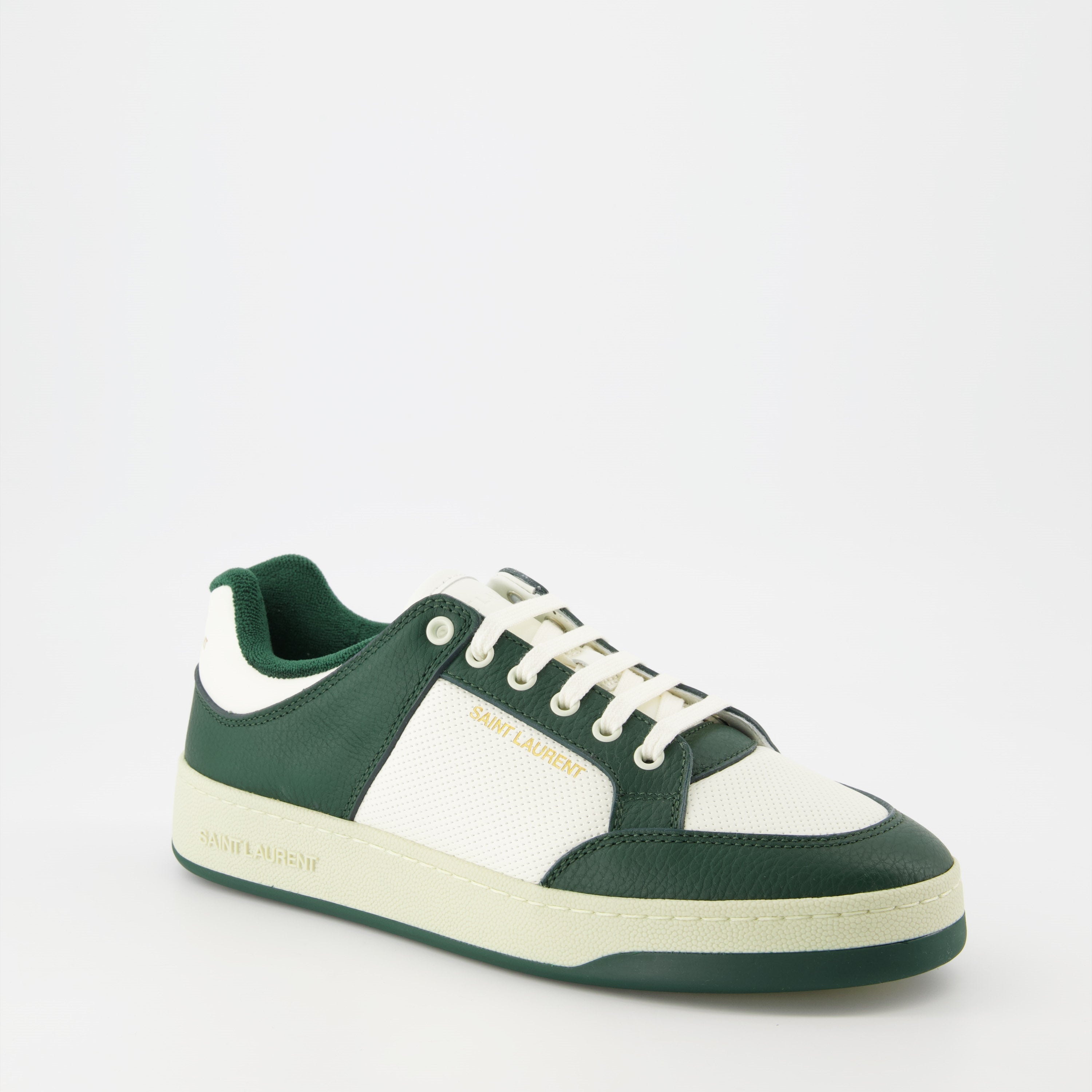 Baskets Baskets SL/61 Saint Laurent Vert Homme