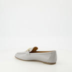 로퍼 부드러운 가죽 로퍼 Tod's 회색 Femme