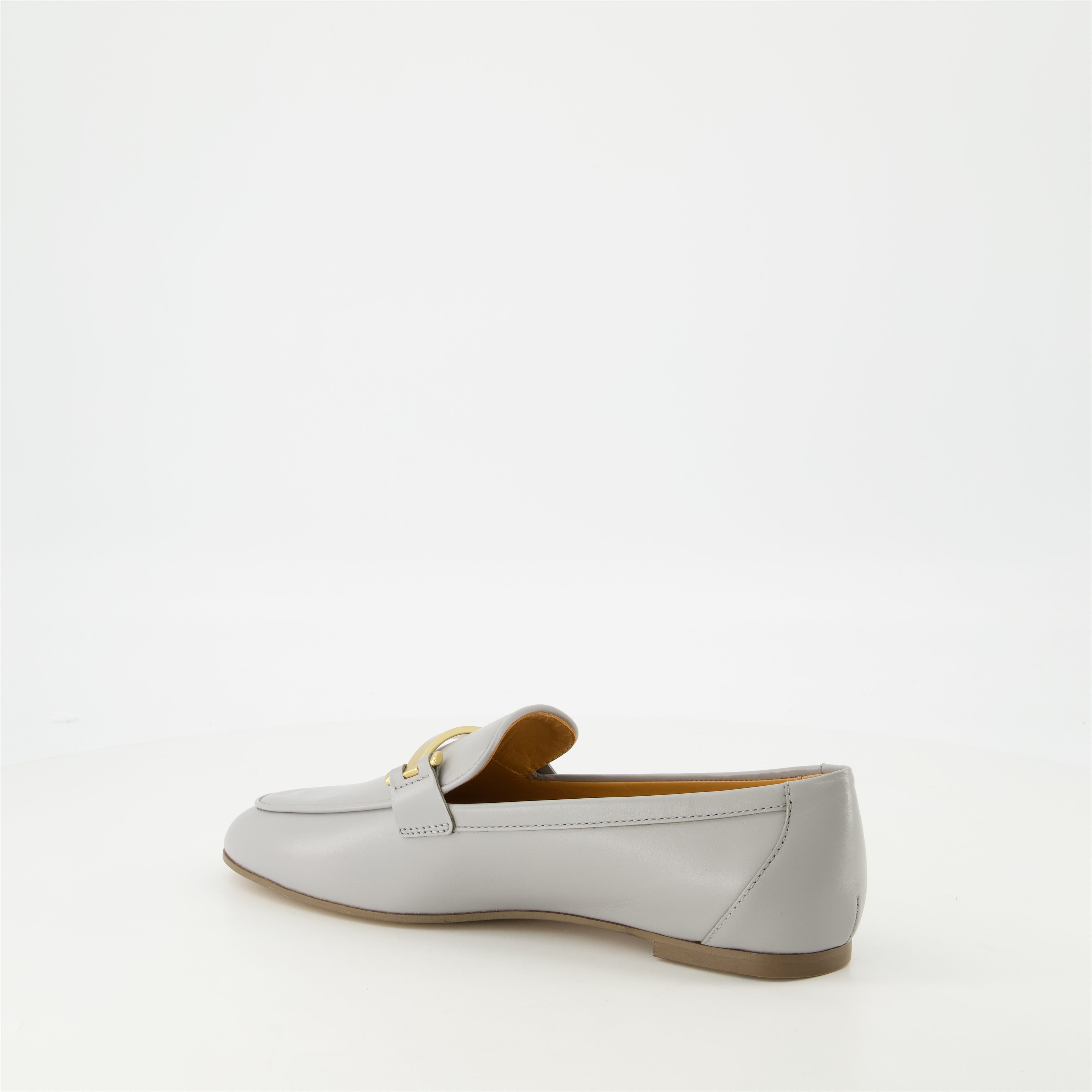 Mocassins Mocassins en cuir lisse Tod's Gris Femme