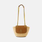 Sacs cabas Manon Mini Bag Saint Laurent Beige Femme