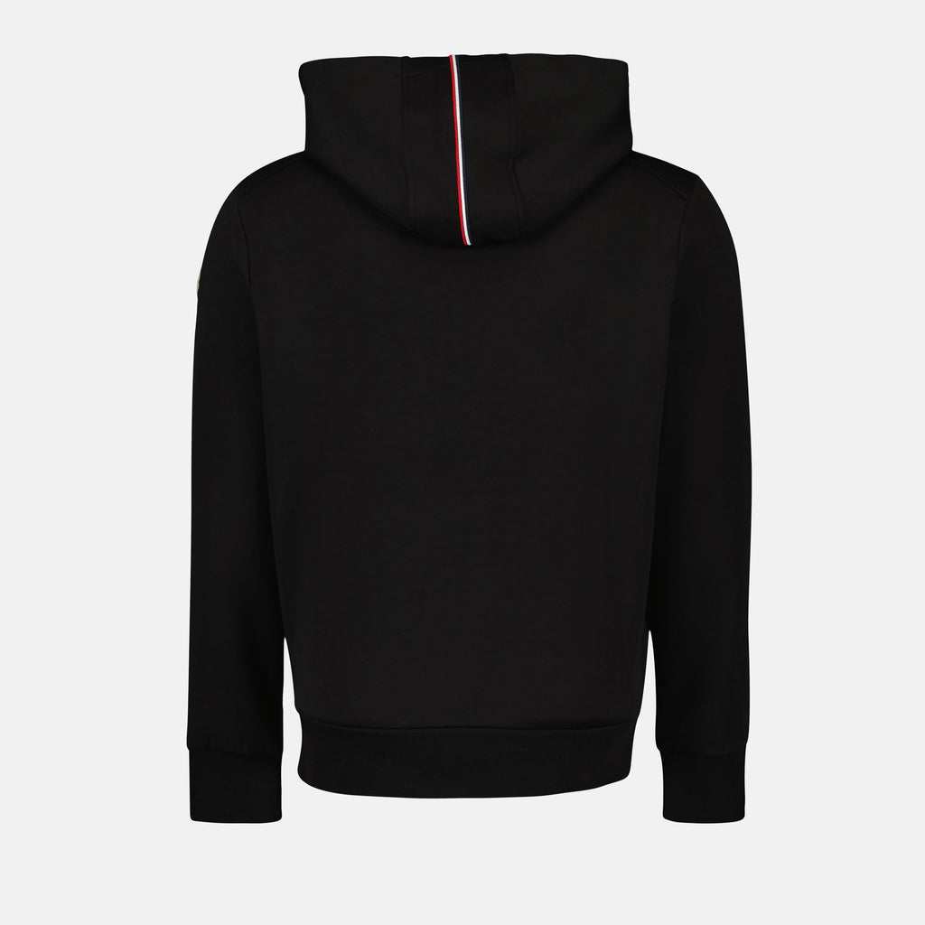 Sweatshirts Sweat à capuche zippé Moncler Noir Homme