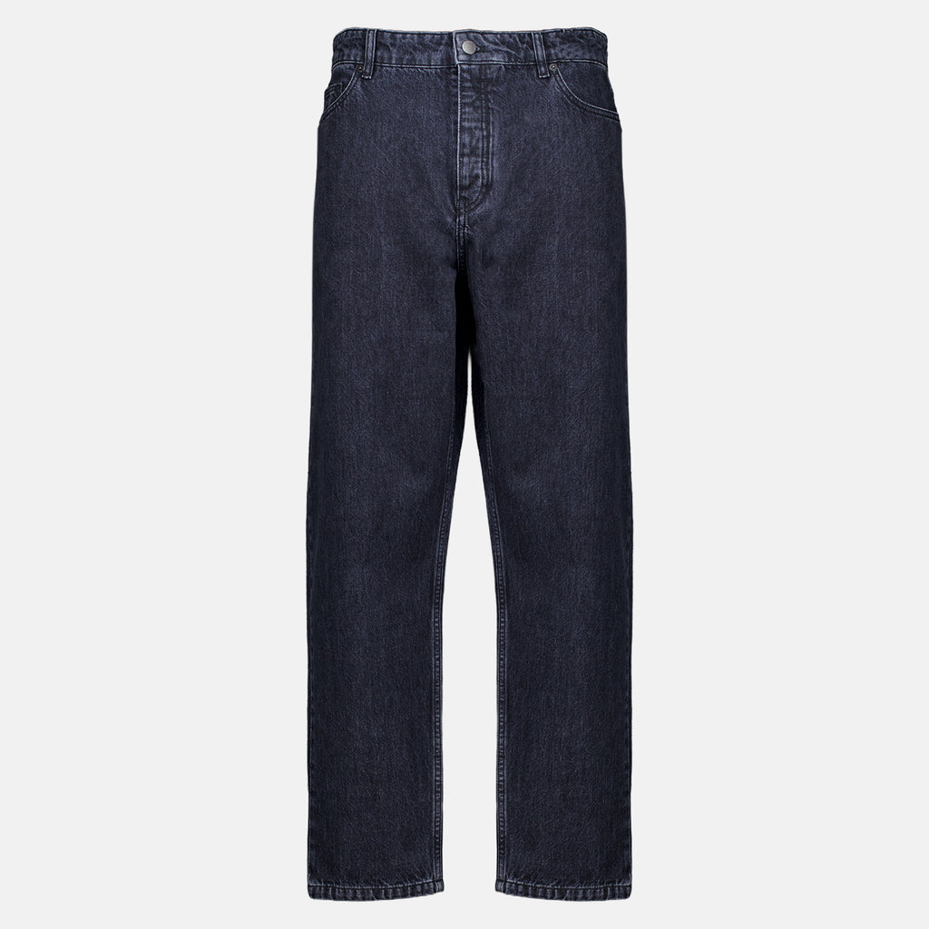 Pantalons Jean délavé noir Maison Kitsune Noir Homme