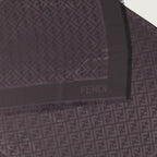 Lenços e luvas Châle FF Fendi Roxo Femme