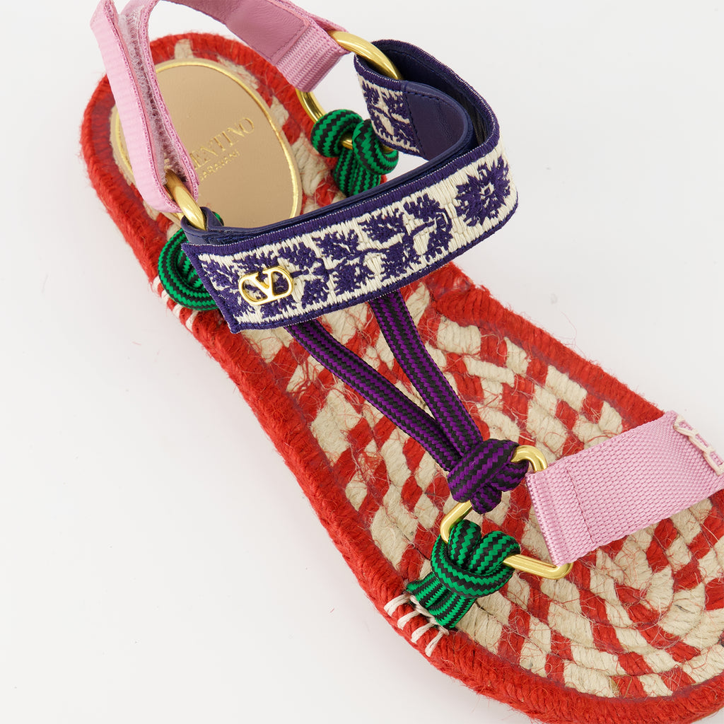 Sapatos abertos Sandalias Lake Powell Valentino Garavani Multicolorido Femme